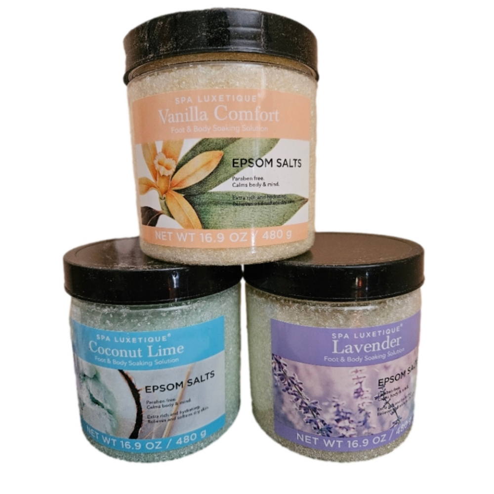 💘❣️SPA Day - Foot and Body Salt - 1 for $7 /2 for$10😁💗